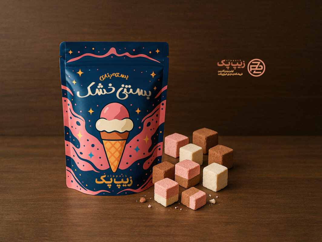 پاکت بسته بندی بستنی خشک
